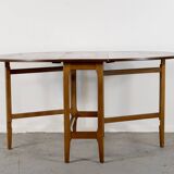 Table à abattants en teck du milieu du siècle. Style vintage moderne/rétro/danois.