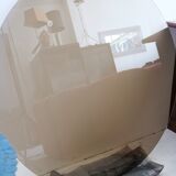 Table bamboo Mc Guire blue lazure
