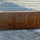 Picard enfilade in Louis XV style made of solid oak.