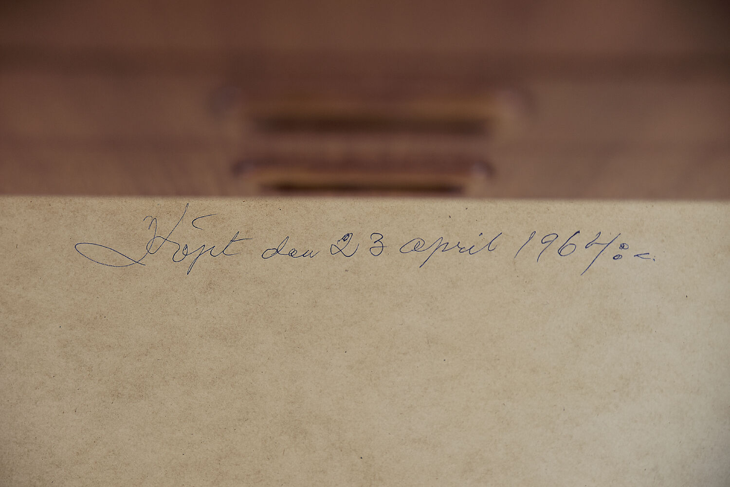 Scandinavian classic teak high sideboard with drawers, 1960s