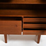Cabinet en teck danois fin par N.C.Møbler Années 1960
