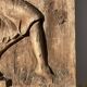 Door in low relief dancer style art deco 1930 wooden
