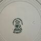 Set of 7 Terre de fer soup plates, green