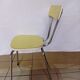 Yellow formica chair