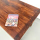 Oak dining table with tapered legs, 1970s.