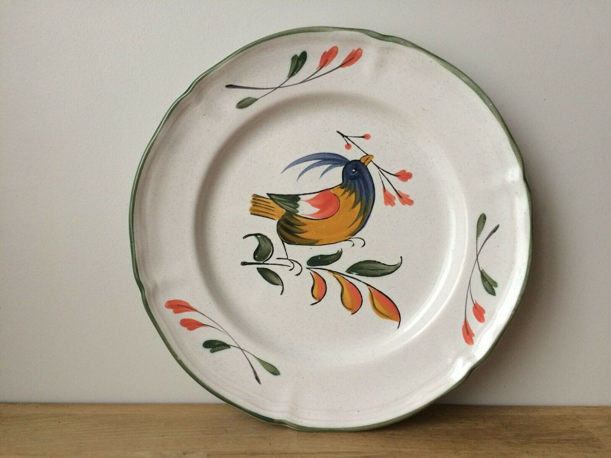 Assiette en faïence de Pornic