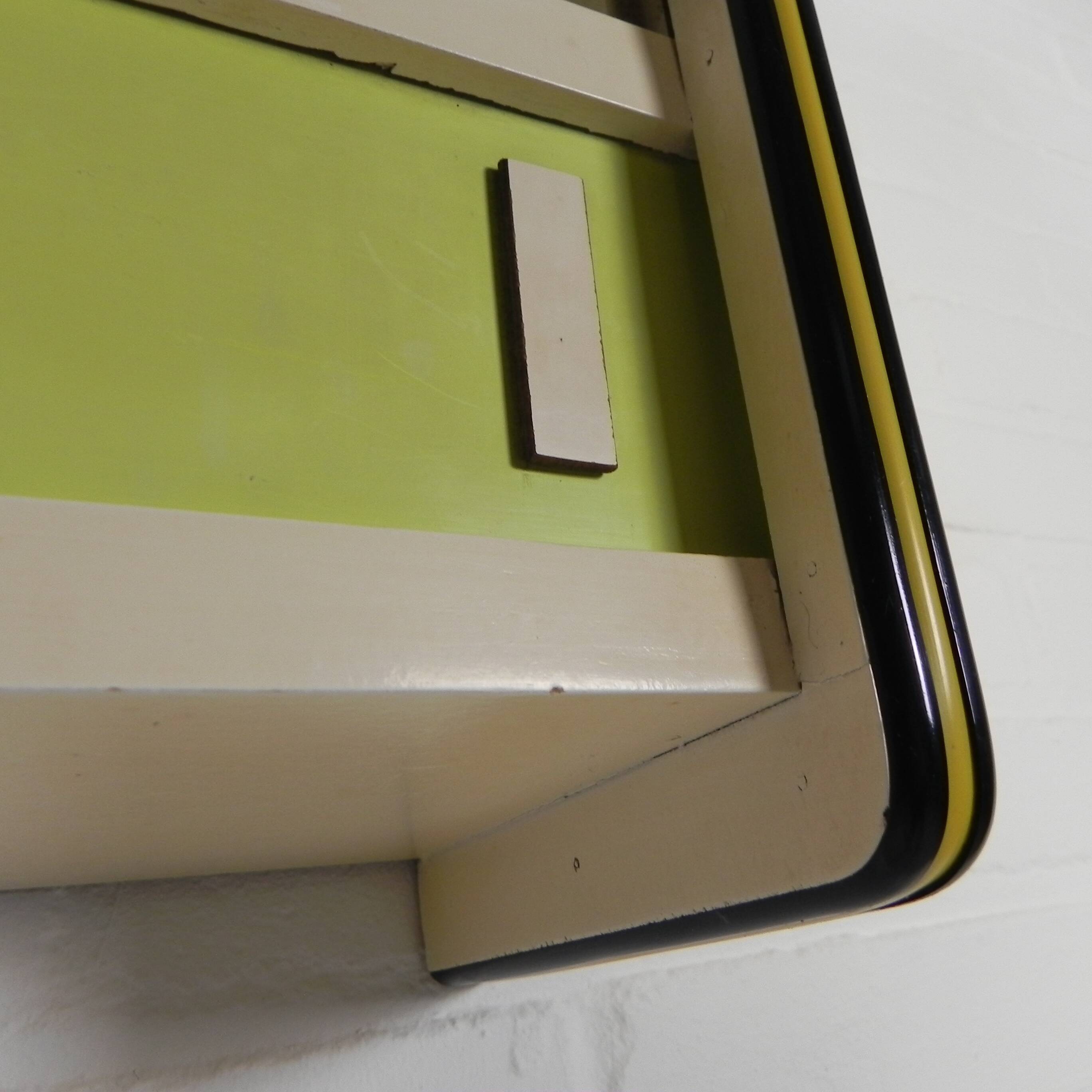 Wall cabinet with sliding glass doors, 1950s