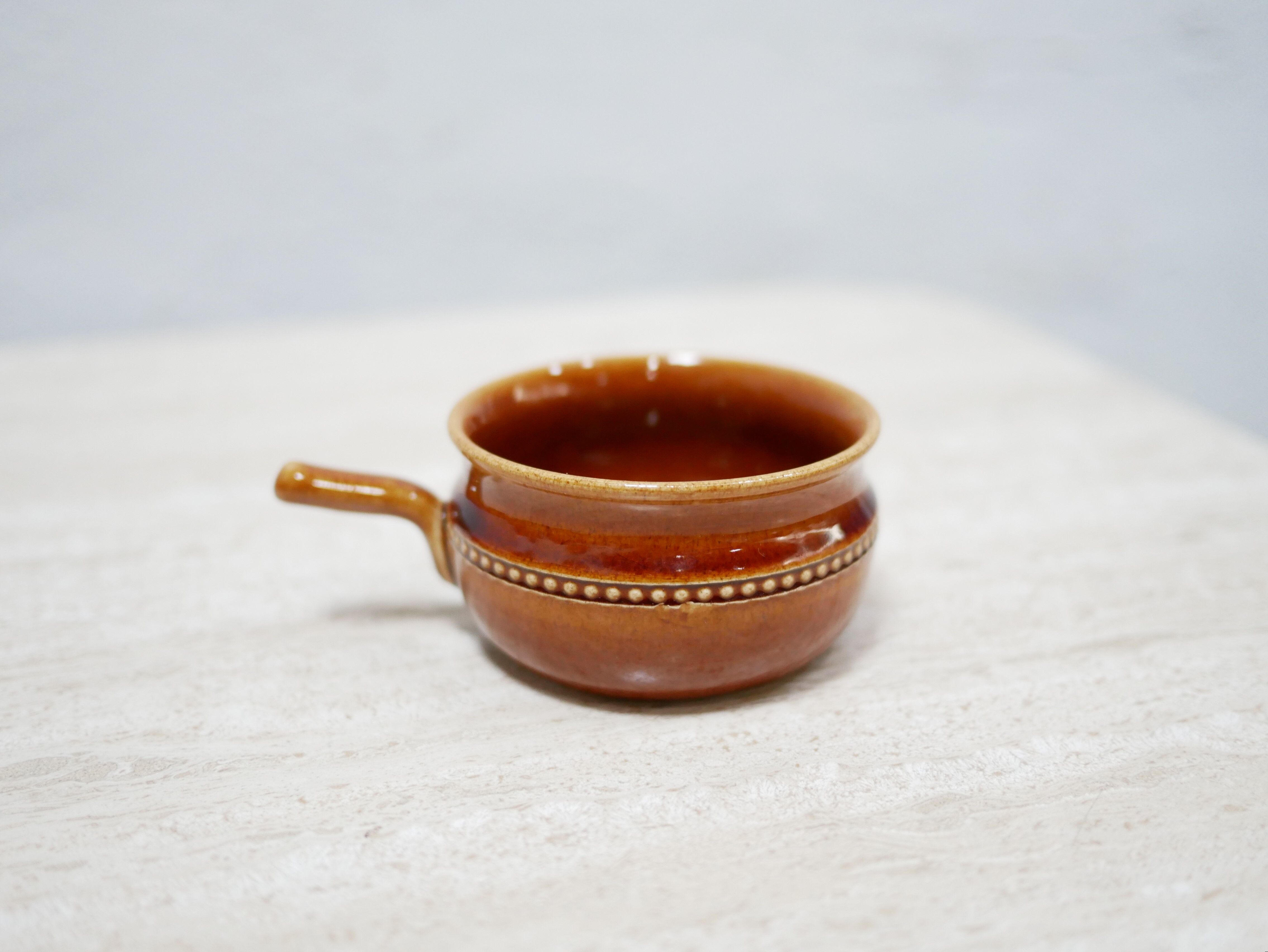 Series of 6 vintage Scandinavian ceramic cups by Höganäs Keramik