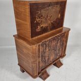 Art Deco Cabinet Bar, 1940s