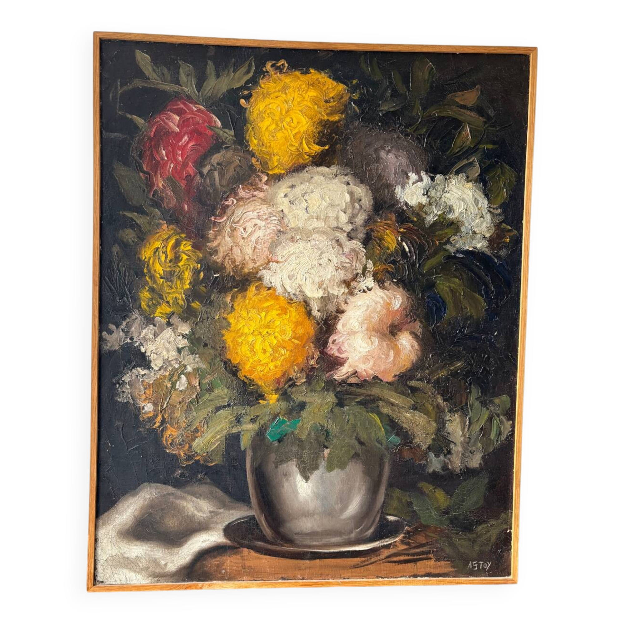 Still life signed Astoy