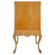 Mid-century modern artisan wardrobe in elm, Sweden, 1940s.