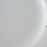 Set of 6 flat plates, Saint Amand model Suzanne, floral decoration