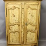19th Century Bressane Cabinet in Burl Ash