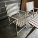 Salon de jardin bois  1960