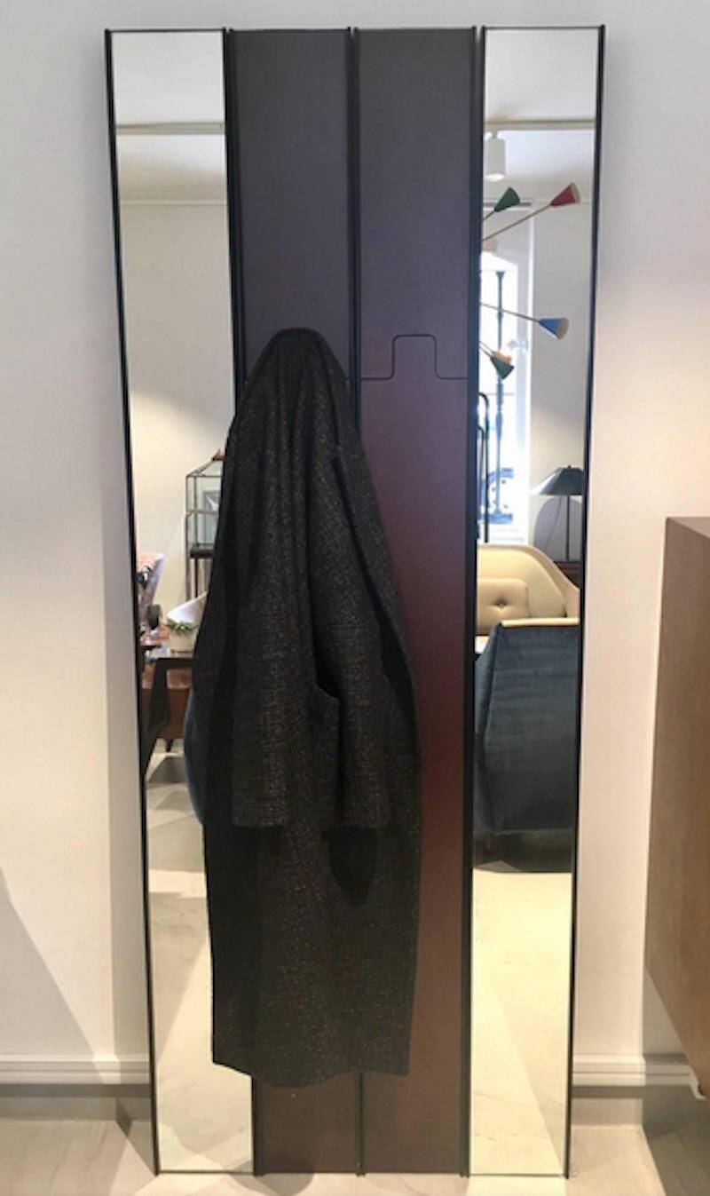 Modular coat racks Gronda by Luciano Bertoncini for Elco in Formica.