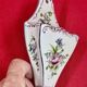 Bouquet holder in Clamecy earthenware