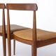 Pair Vintage Danish Rosewood Dining Chairs, 1960s Mid-Century Modern