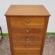 Commode meuble à tiroirs pied compas vintage- 1950s