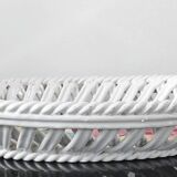 "Intrecciata" vintage fruit dish - Italian ceramic