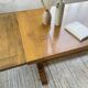 Table en chêne 3m 1950 avec ses allonges