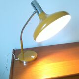 Large desk lamp has to lay