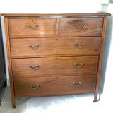 Dresser in rosewood early XXeme