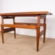 Table danoise monte et baisse en teck, 1960