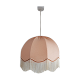 Hanging vintage coral fabric