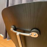Leather armchair LCM designed by Charles & Ray Eames, Vitra