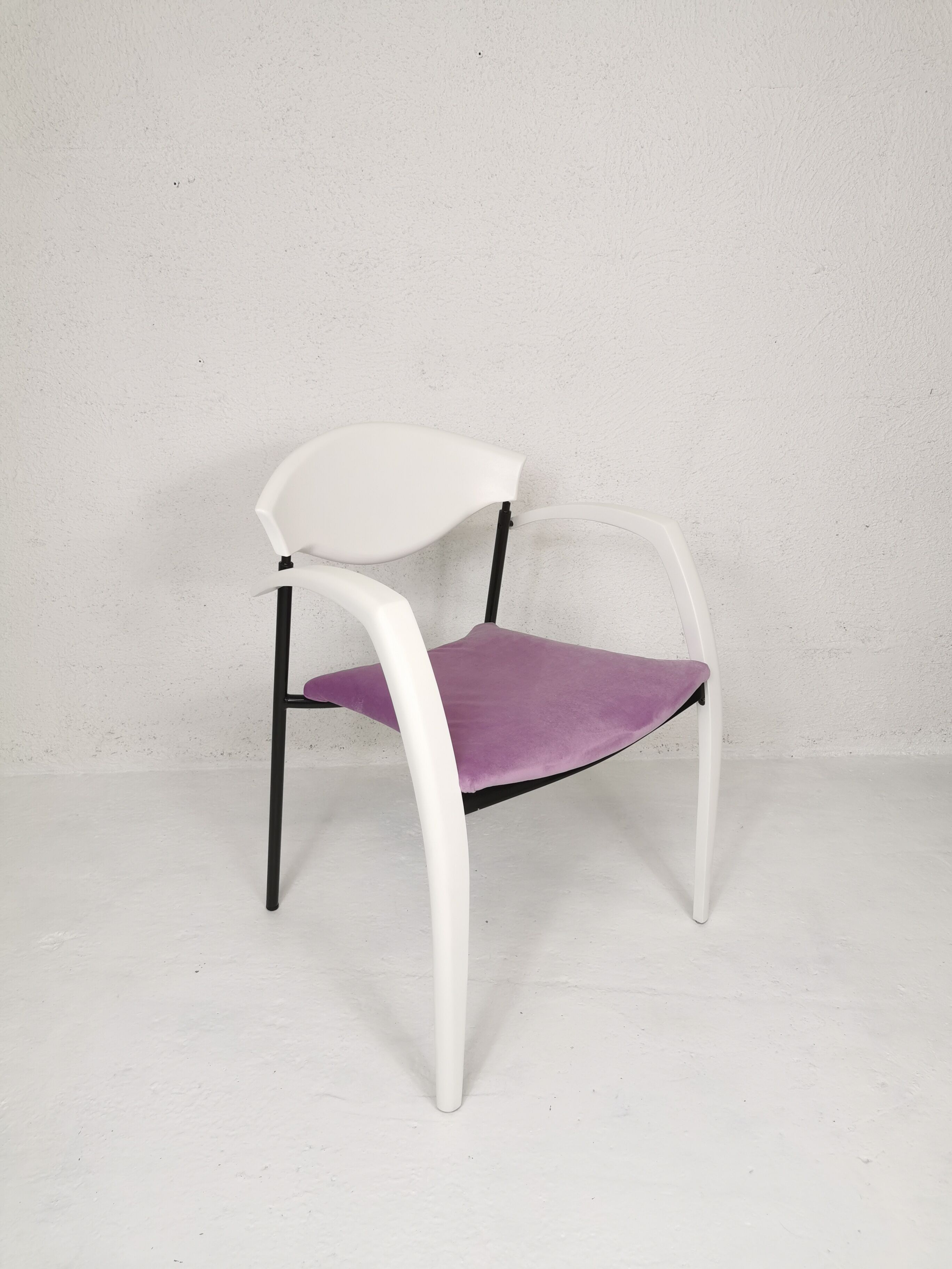 Upcycled 80s chair, Spanish manufacture