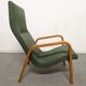 Paire de fauteuils en bois courbé des années 50/60