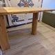 Solid wood farmhouse table