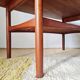 Table basse vintage en teck – Design Danois Mid-Century