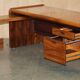 Left corner desk, Brazilian wood, mid-century Danish.