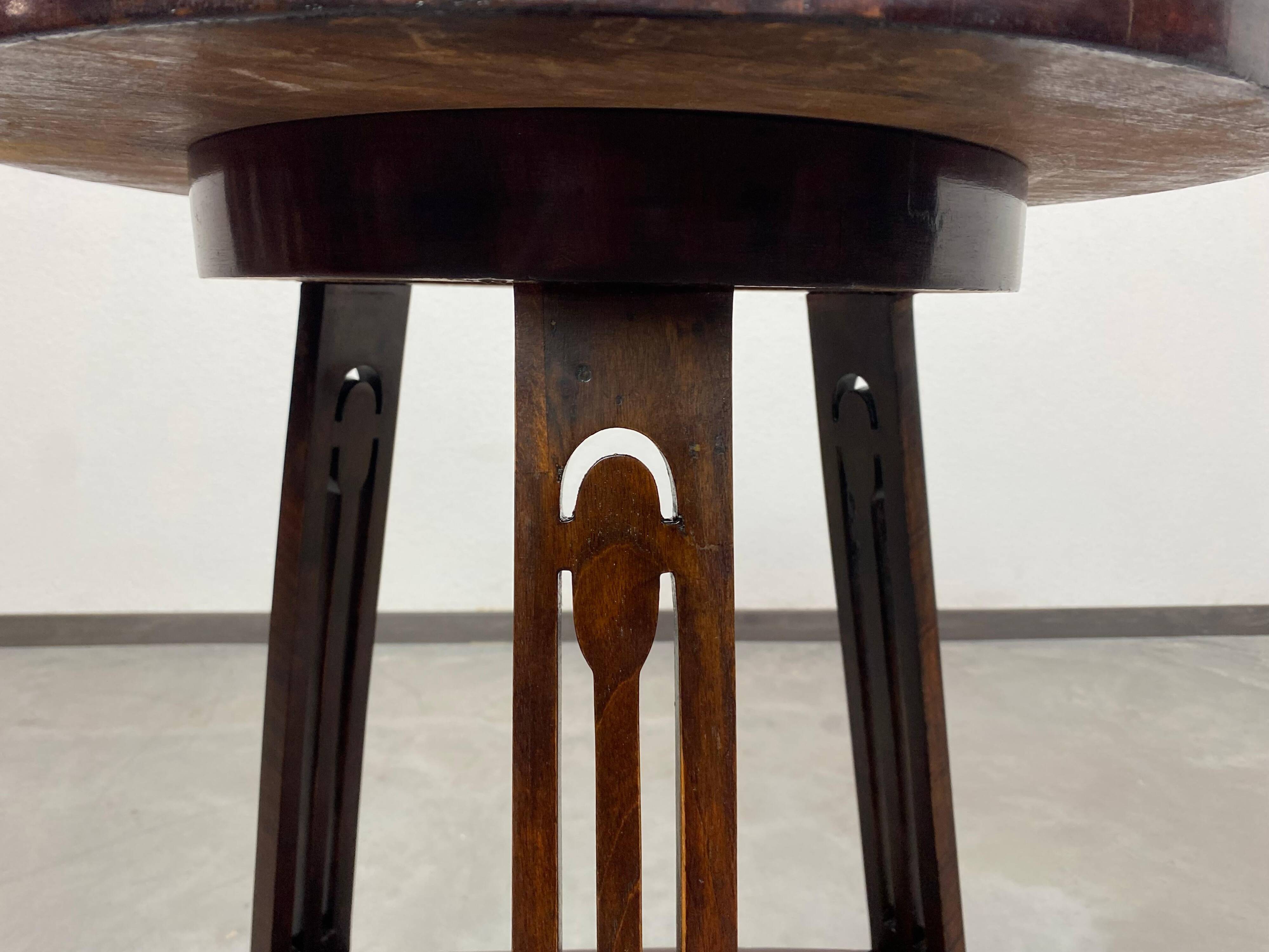 Table d'appoint Jugendstil par Josph Maria Olbrich