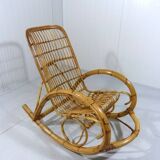 Rattan rocking chair 1960’s