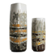 2 Royal Copenhagen vases, 1960s, design by Ivan Weiss.
