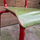 Set of 3 vintage school chairs