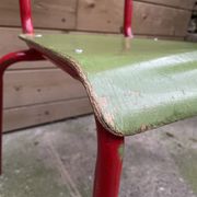 Set of 3 vintage school chairs
