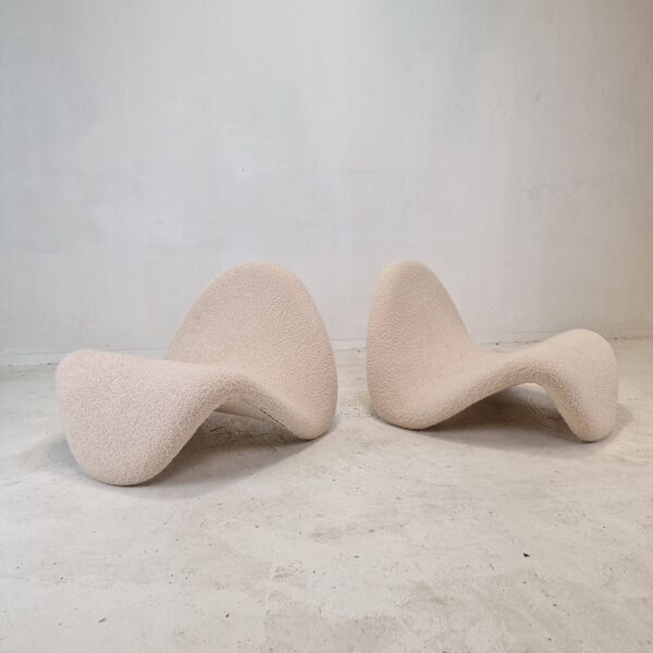 Set of 2 Tongue Chairs by Pierre Paulin for Artifort, 1960s