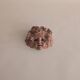 Vintage terracotta wall mask - flowery child's face