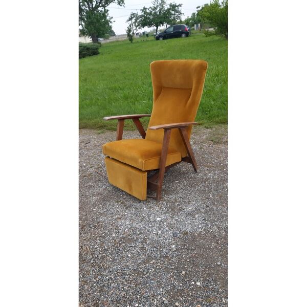 Fauteuil Parker-Knoll des années 60 à système