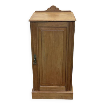 English bedside table in satin wood from the 1930s.