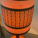 Vintage teak lamp 50-60s