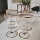 4 Daum glasses