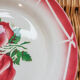 Lot de 6 assiettes plates Digoin Sarreguemines Badonvillier modèle Cibon