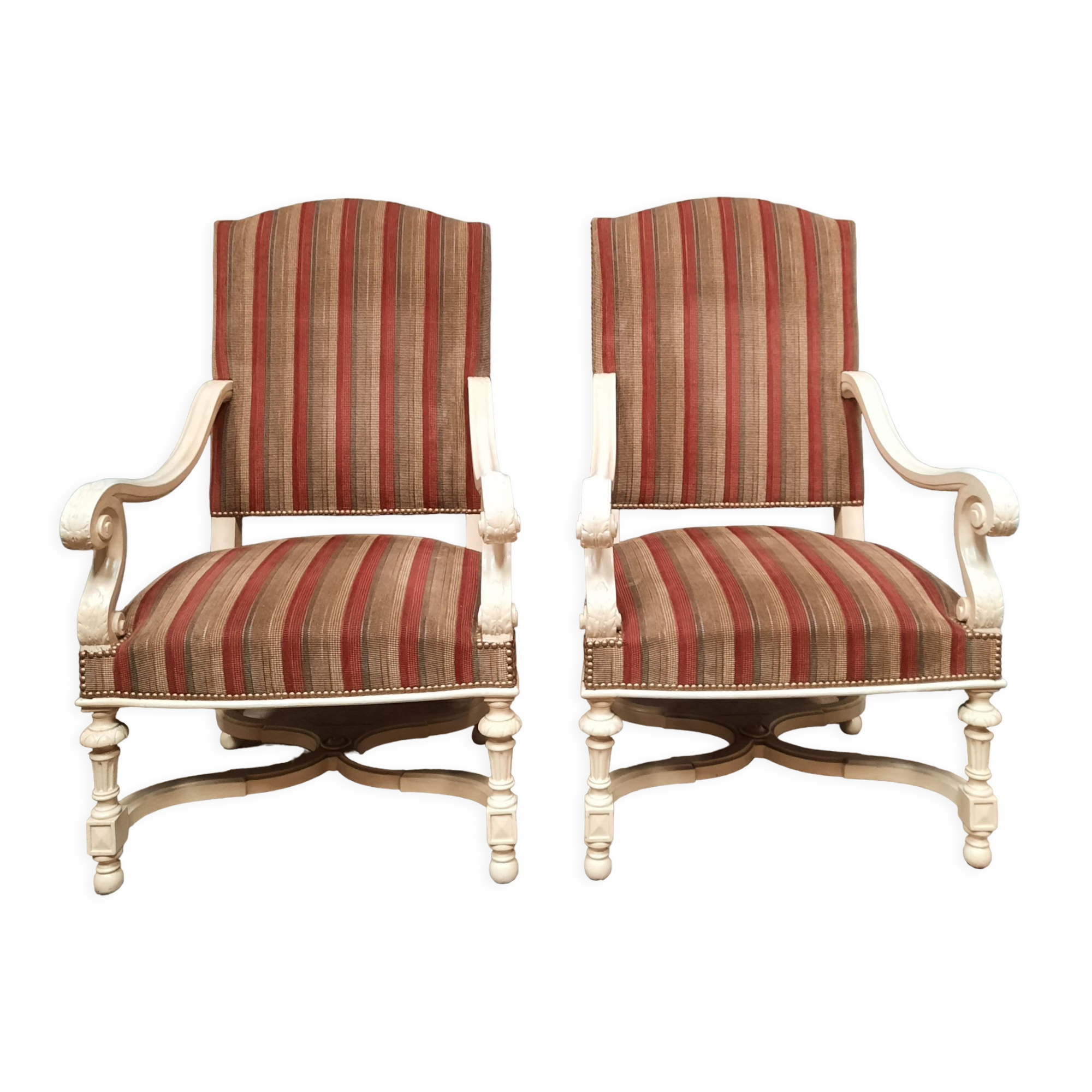 Pair of armchairs