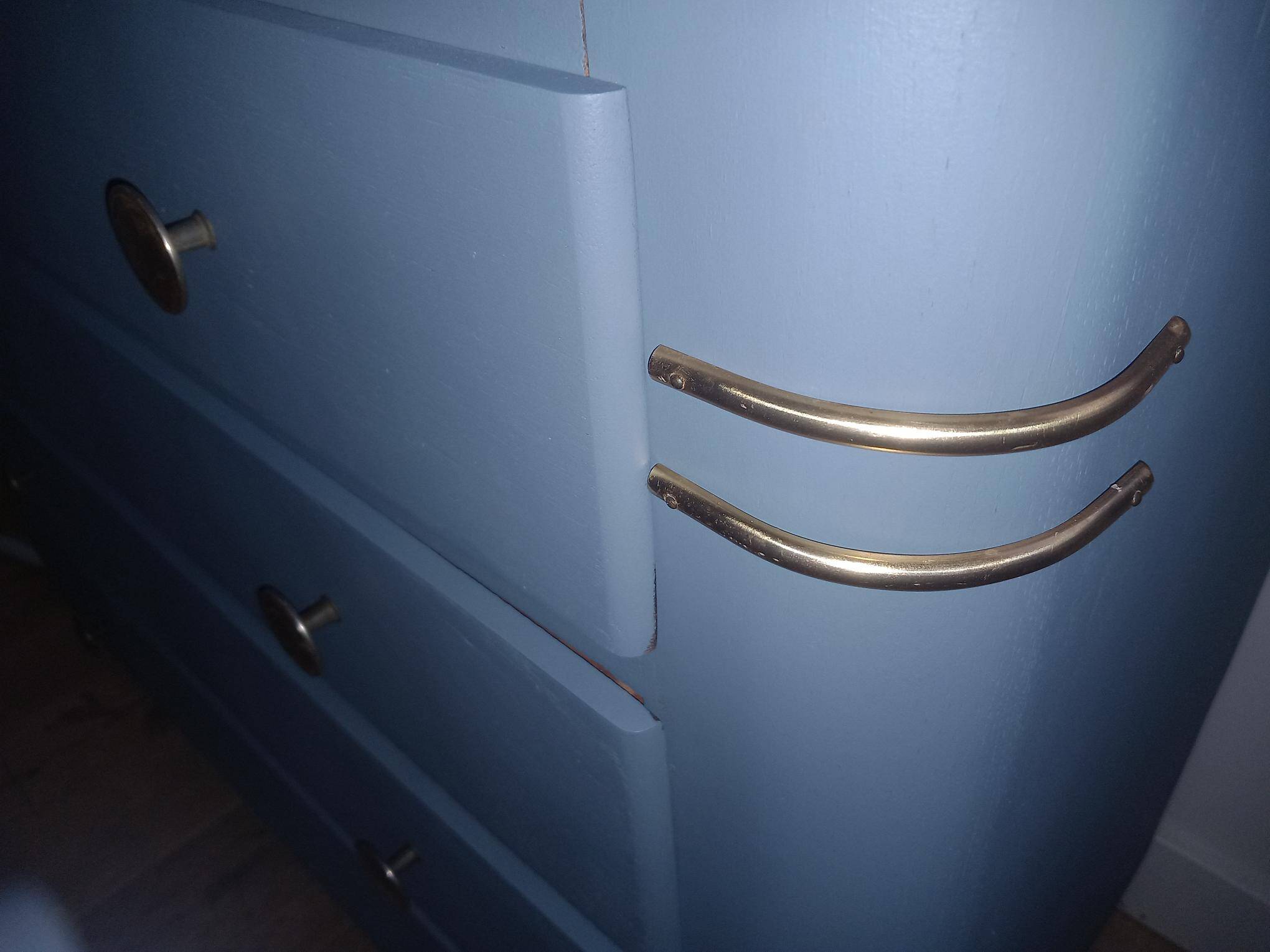 Chest of drawers restyled art deco storage unit