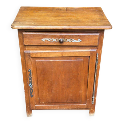 Buffet commode vintage en bois massif du XIXème siècle