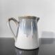 Pichet, vintage enamelled ceramic milk jug "Rhoda"